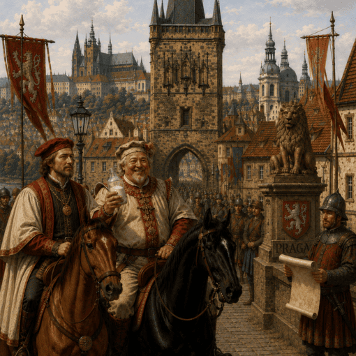 ankunft in prag