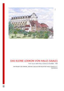 Das kleine Lexikon von Halle (Saale) von 806 - 1700 2 cover